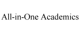 ALL-IN-ONE ACADEMICS trademark