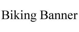 BIKING BANNER trademark