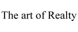 THE ART OF REALTY trademark