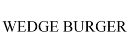 WEDGE BURGER trademark