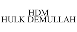 HDM HULK DEMULLAH trademark