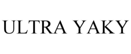 ULTRA YAKY trademark