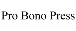 PRO BONO PRESS trademark