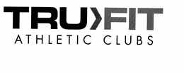 TRU FIT ATHLETIC CLUBS trademark
