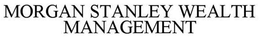 MORGAN STANLEY WEALTH MANAGEMENT trademark