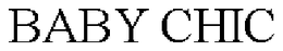 BABY CHIC trademark