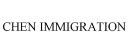 CHEN IMMIGRATION trademark