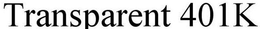 TRANSPARENT 401K trademark