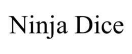 NINJA DICE trademark