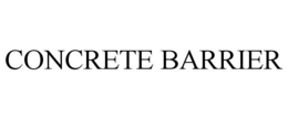 CONCRETE BARRIER trademark