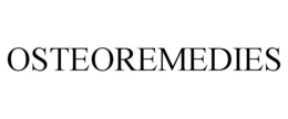 OSTEOREMEDIES trademark