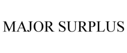 MAJOR SURPLUS trademark