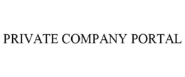 PRIVATE COMPANY PORTAL trademark