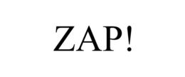 ZAP! trademark