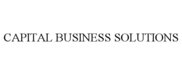 CAPITAL BUSINESS SOLUTIONS trademark