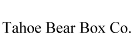 TAHOE BEAR BOX CO. trademark