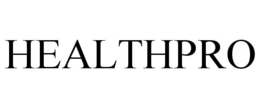 HEALTHPRO trademark
