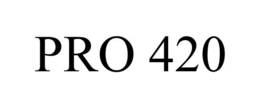 PRO 420 trademark