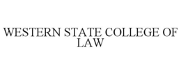 WESTERN STATE COLLEGE OF LAW trademark