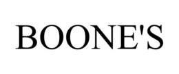 BOONE'S trademark