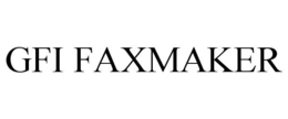 GFI FAXMAKER trademark