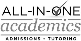 ALL-IN-ONE ACADEMICS ADMISSIONS · TUTORING trademark