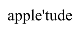 APPLE'TUDE trademark