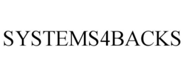 SYSTEMS4BACKS trademark