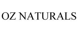 OZ NATURALS trademark