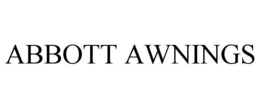 ABBOTT AWNINGS trademark