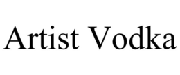 ARTIST VODKA trademark