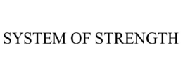 SYSTEM OF STRENGTH trademark