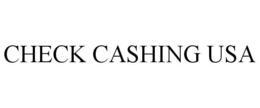 CHECK CASHING USA trademark