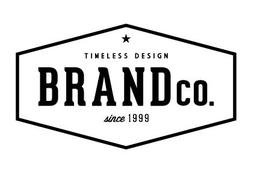 BRAND CO. SINCE 1999 TIMELESS DESIGN trademark