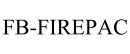 FB-FIREPAC trademark