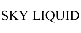 SKY LIQUID trademark
