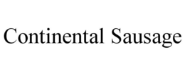 CONTINENTAL SAUSAGE trademark