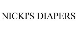 NICKI'S DIAPERS trademark