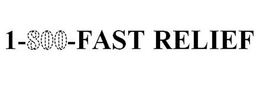 1-800-FAST RELIEF trademark