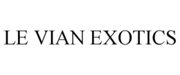 LE VIAN EXOTICS trademark