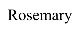 ROSEMARY trademark