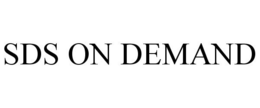 SDS ON DEMAND trademark