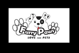 FURRY PAWS LOVE FOR PETS trademark