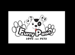FURRY PAWS LOVE FOR PETS trademark