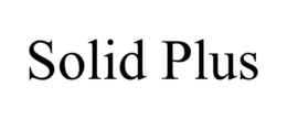 SOLID PLUS trademark