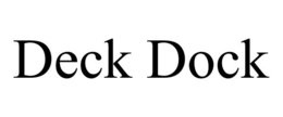 DECK DOCK trademark