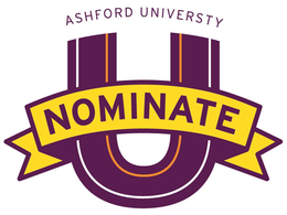 ASHFORD UNIVERSITY NOMINATE U trademark