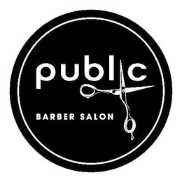PUBLIC BARBER SALON trademark