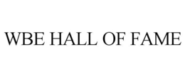 WBE HALL OF FAME trademark