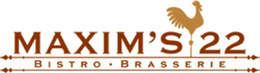MAXIM'S 22 BISTRO · BRASSERIE trademark